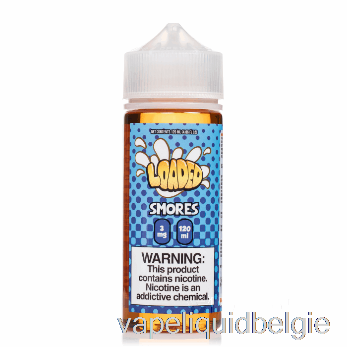 Vape België Smores - Geladen E-vloeistof - Meedogenloos - 120ml 6mg